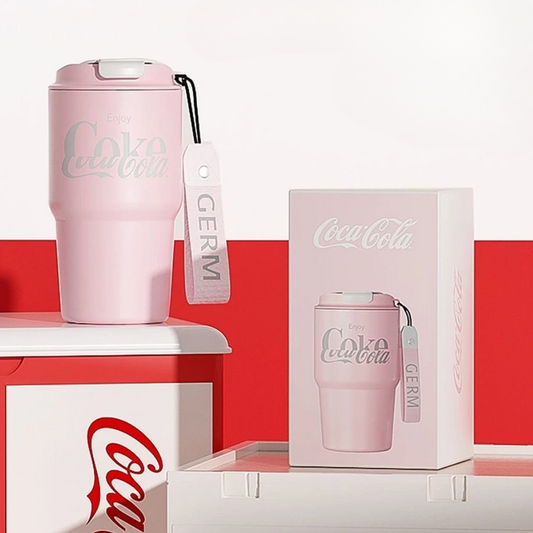 Vaso mug GERM x Coca-Cola 590ml /20 Oz Rosa coral