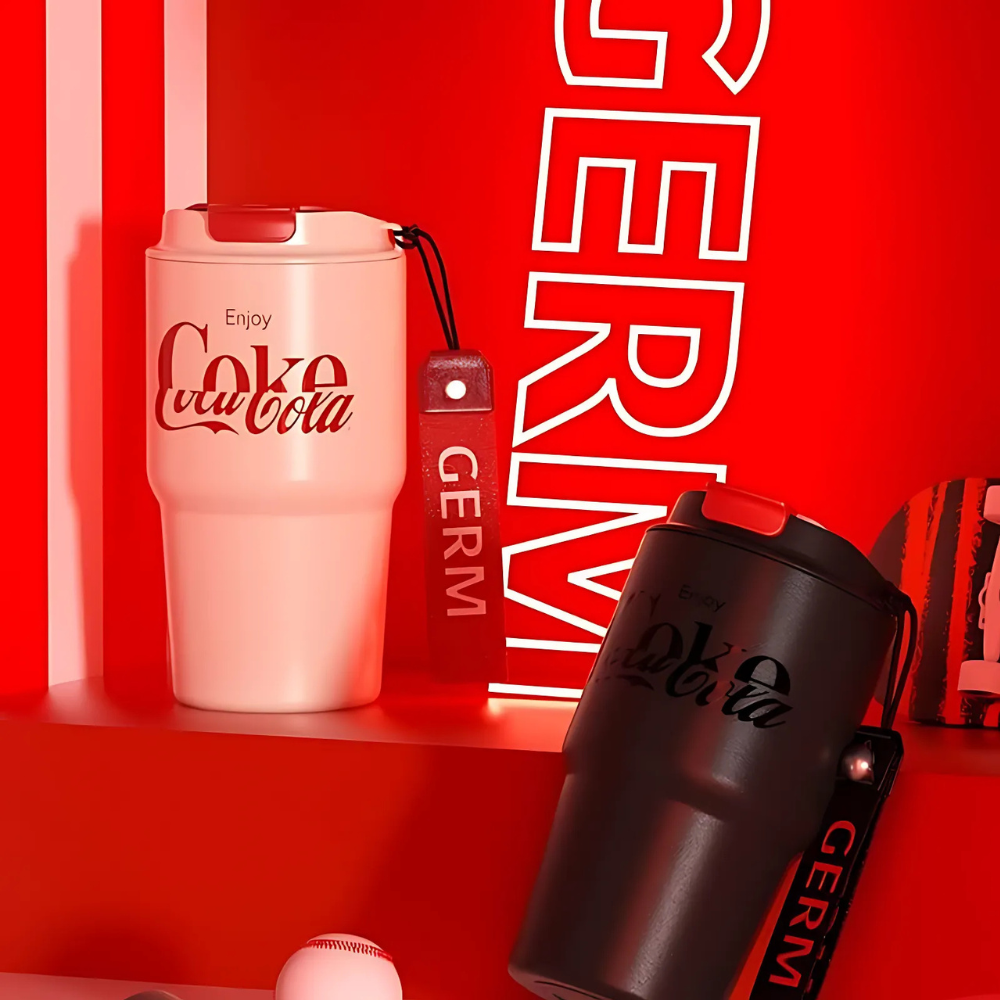Vaso Mug GERM x Coca-Cola 590ml / 20 Oz Beige Rojo