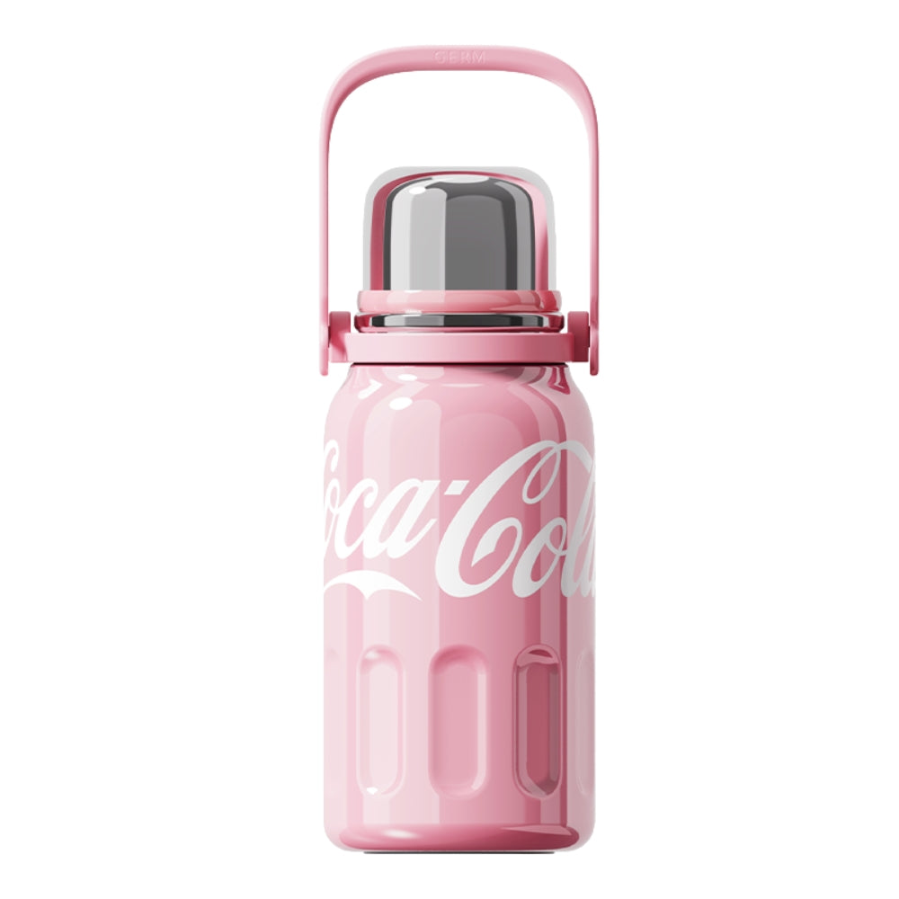 Termo Deportivo Coca-Cola x Germ 800 ml | Rosa | con Tapa Taza
