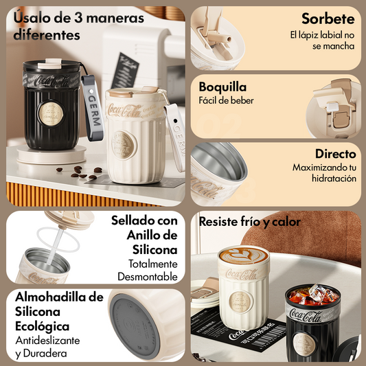 Mug Térmico de café Coca-Cola | 400ml / 13.5oz