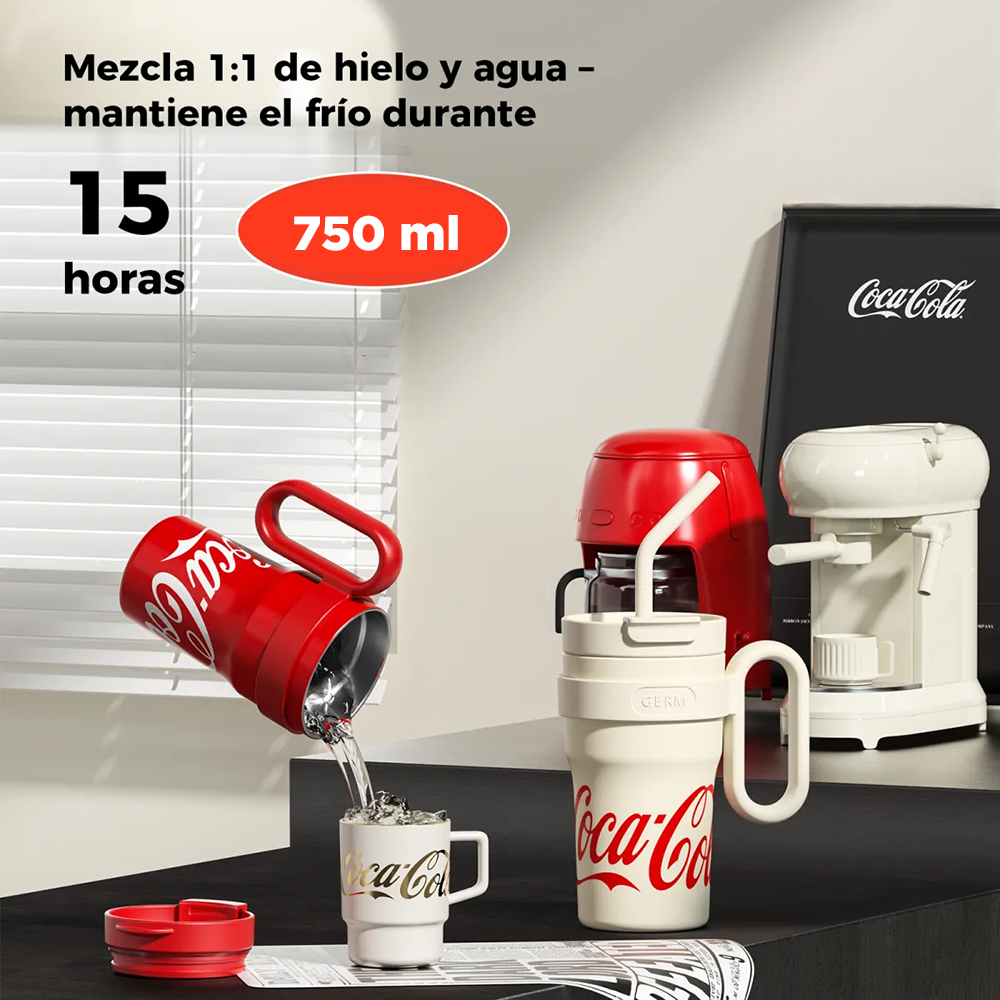 Vaso Térmico Hidrato | Germ x Coca-Cola | 750ml/25 Oz - 1100 ml/32 Oz