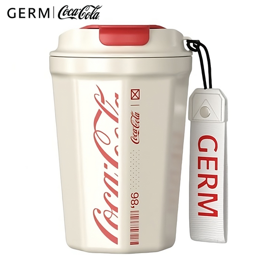 Set de Regalo: Vaso Térmico Love Story | Coca-Cola x Germ – 380 ml /12Oz