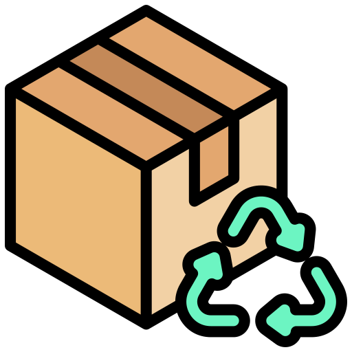 Caja reciclable