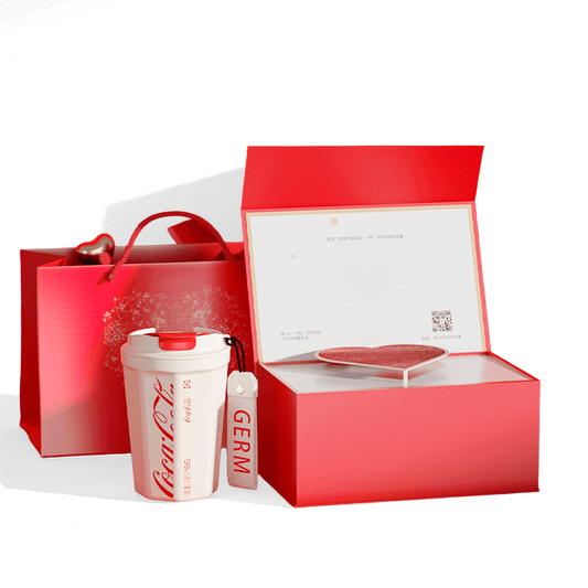 Set de Regalo: Vaso Térmico Love Story Coca-Cola | 380ml /12oz