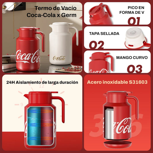 Jarra Térmica Germ x Coca-Cola | 1600ml / 54oz