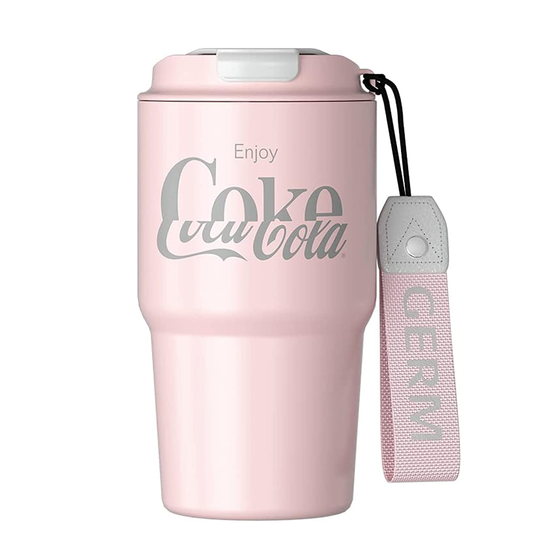 Vaso mug GERM x Coca-Cola 590ml /20 Oz Rosa coral