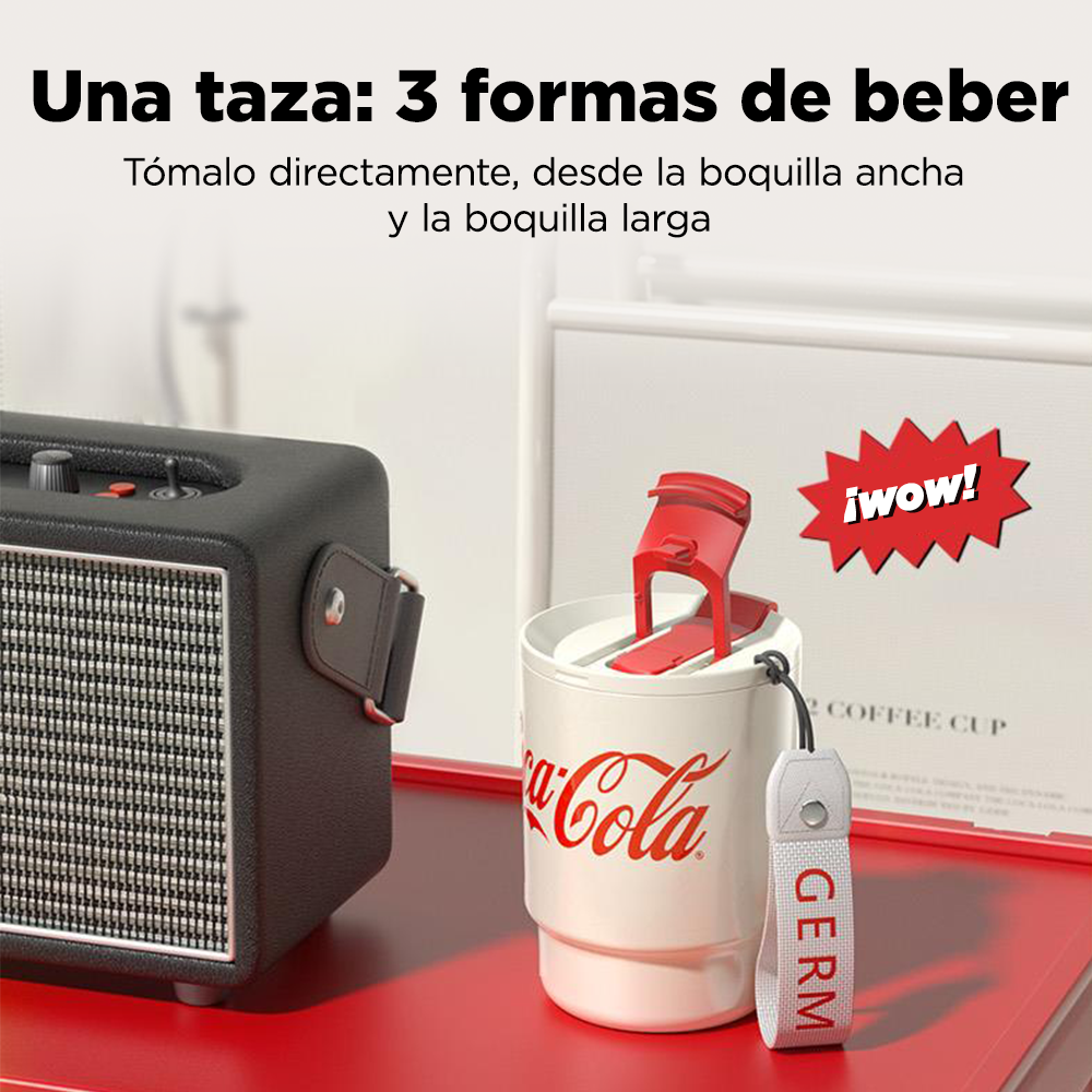 MIni Mug Térmico Antique Bamboo | Coca-Cola X Germ | 360ml / 12 Oz