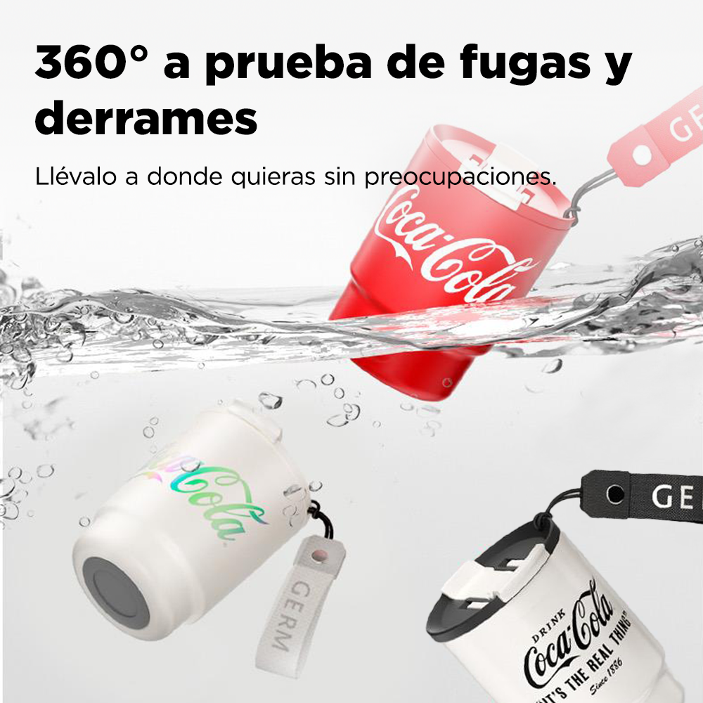 MIni Mug Térmico Antique Bamboo | Coca-Cola X Germ | 360ml / 12 Oz