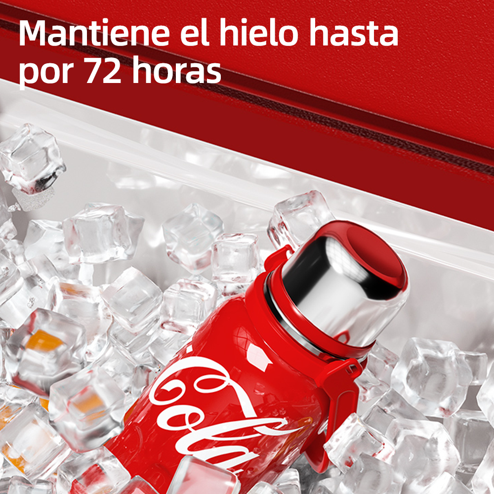 Termo Deportivo Coca-Cola x Germ 800 ml | Rosa | con Tapa Taza
