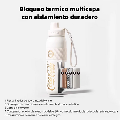 Botella térmica deportiva Coca-Cola | 580ml / 19oz