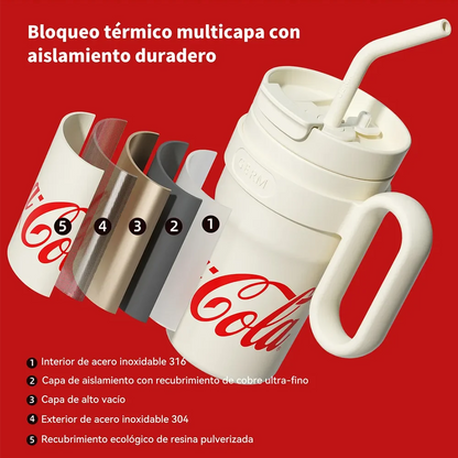 Vaso Térmico Hidrato Coca-Cola | 1100ml / 37oz