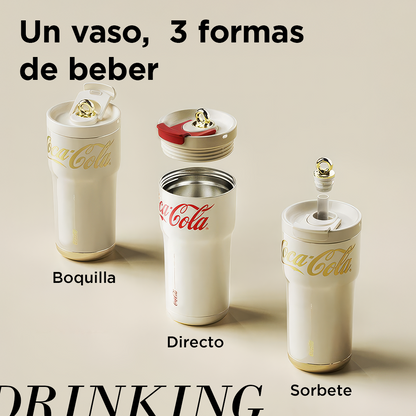 Mug Térmico Vintage Coca-Cola | 700ml / 23oz