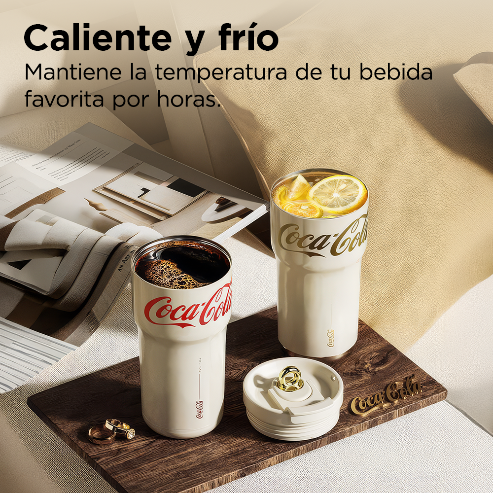 Mug Térmico Vintage Coca-Cola | 700ml / 23oz