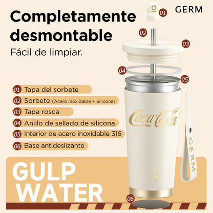 Mug Térmico EaseSip Shining Coca-Cola | 700ml / 23oz