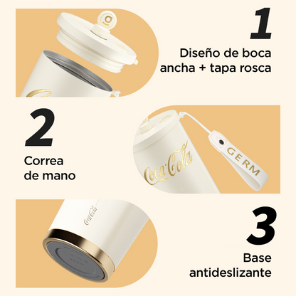 Mug Térmico EaseSip Shining Coca-Cola | 700ml / 23oz