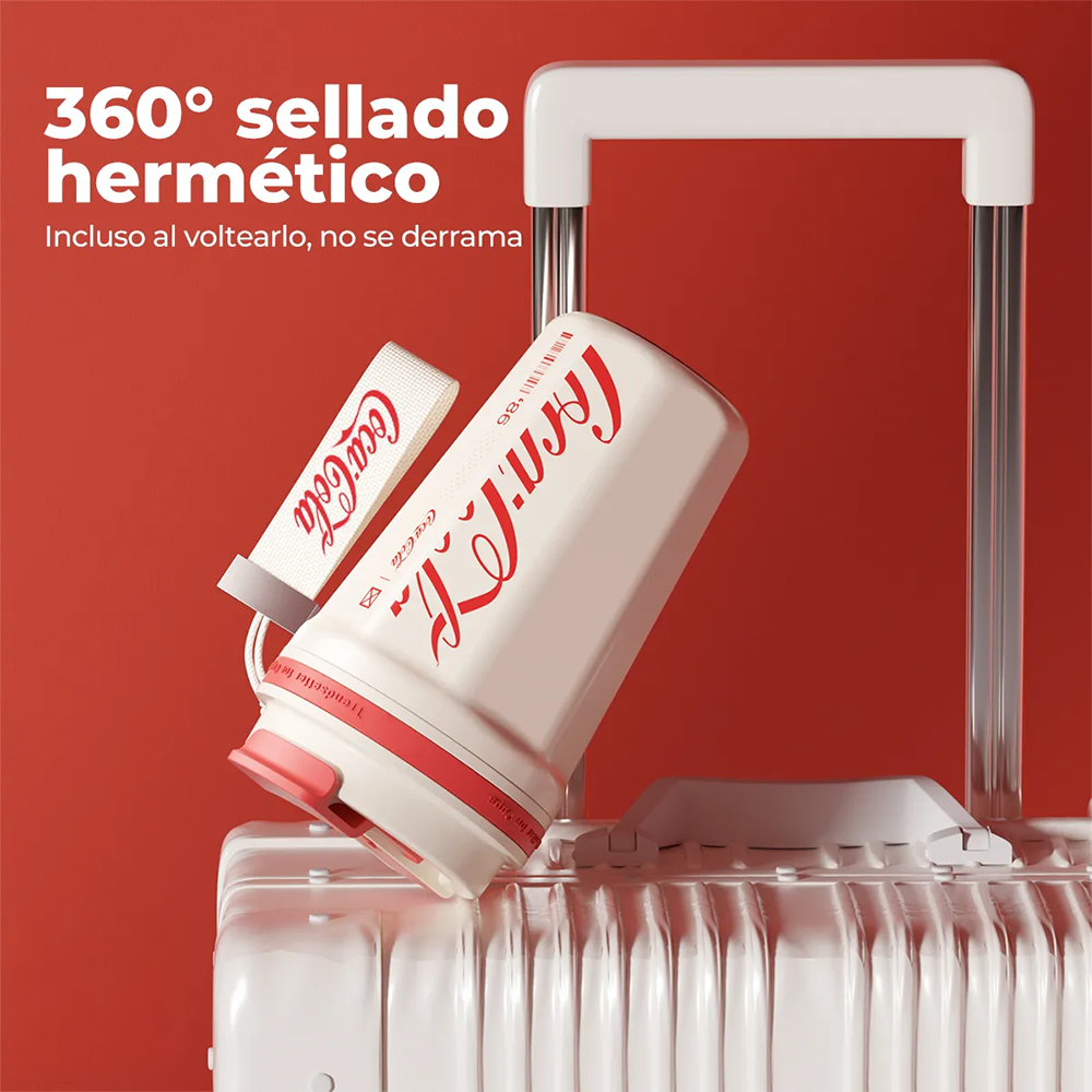 Mug térmico 550ml Coca-Cola capacidad ideal para uso diario en oficina o casa