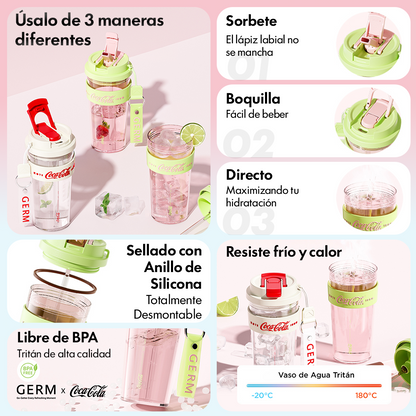 Vaso Tritán Shining  deportivo Coca-Cola |  520ml / 17oz