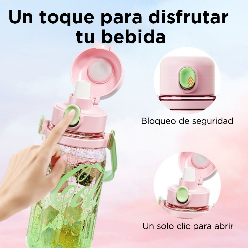 Botella Tritán Gradiente con correa Coca-Cola | 850ml / 28oz