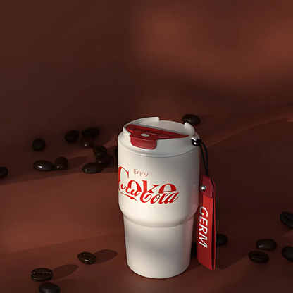 Vaso Mug GERM x Coca-Cola 590ml / 20 Oz Beige Rojo