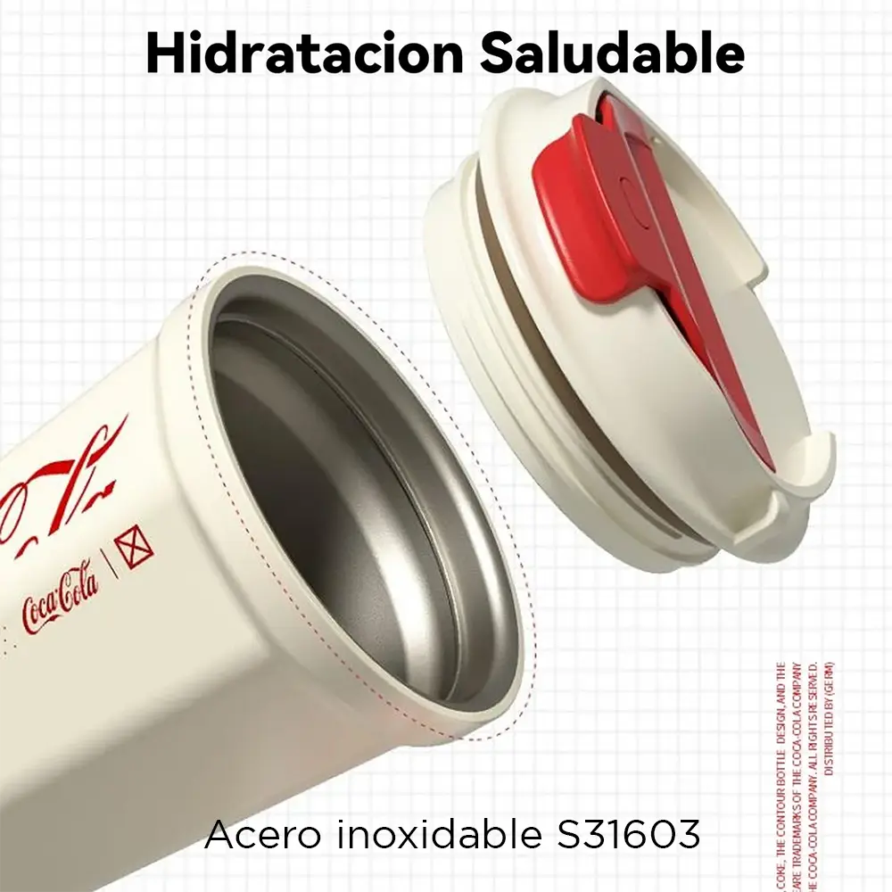 Mug Térmico Diamond Coca-Cola | 390ml / 13oz