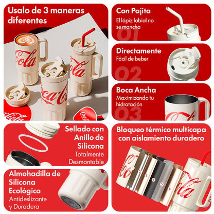 Vaso Térmico Premium Classic Coca-cola | 1200ml / 750ml