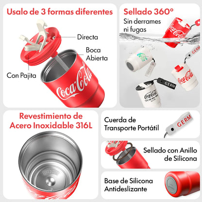 Mug Térmico Bamboo Coca-Cola |  360ml / 12oz