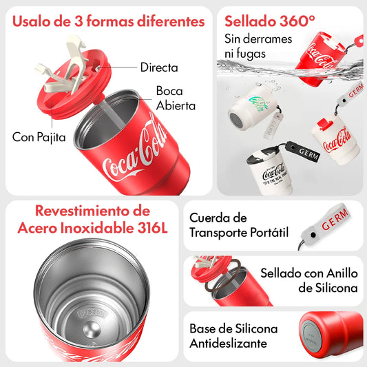 Mug Térmico Bamboo Coca-Cola |  360ml / 12oz