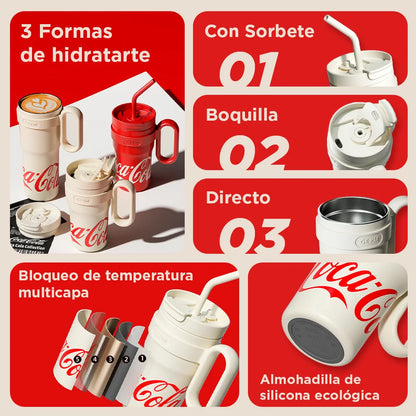 Vaso Térmico Hidrato Coca-Cola | 1100ml / 37oz