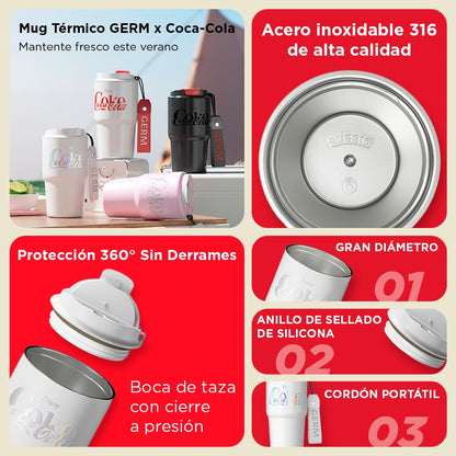 Mug Térmico Coca-Cola | 590ml / 20oz