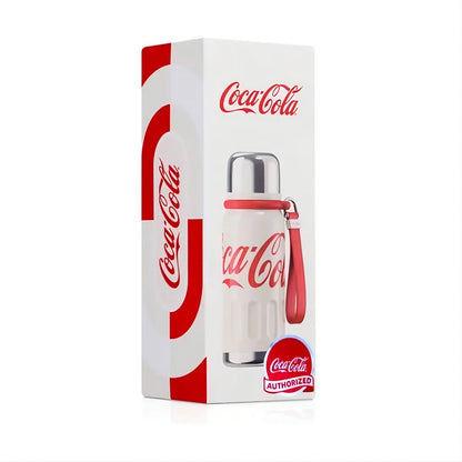 Termo Deportivo con Correa de Cuero Coca-Cola | 580ml / 19oz